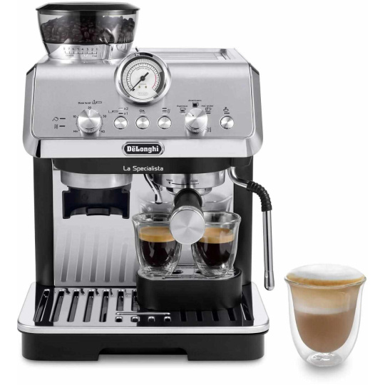 DeLonghi La Specialista Arte pákový kávovar, 1400 W, vestavěný mlýnek, parní tryska MyLatte