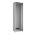 Solarix Rozvaděč LC-50 42U, 600x600 RAL 7035, skleněné dveře, 1-bodový zámek