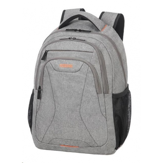 Samsonite American Tourister AT WORK lapt. backpack 15,6" Grey/orange