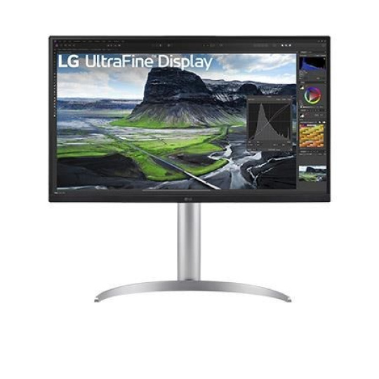 LG MT IPS LCD LED 27" 27UQ850V - IPS panel, 3840x2160, 2xHDMI, DP, 2xUSB, USB-C, pivot, posk obal