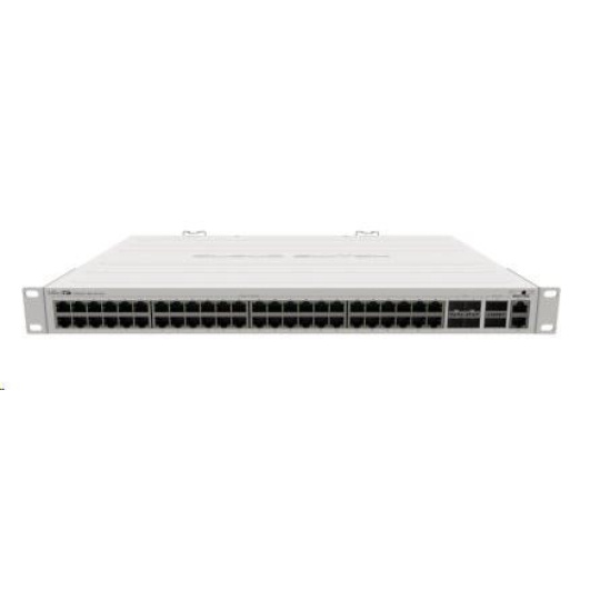 BAZAR - MikroTik Cloud Router Switch CRS354-48G-4S+2Q+RM, 650MHz CPU, 64MB, 1x10/100, 48xGLAN, 4xSFP+, 2xQSFP, vč. L5 -