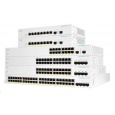 Cisco switch CBS220-16P-2G (16xGbE,2xSFP,16xPoE+,130W,fanless)