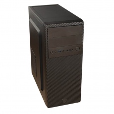 EUROCASE skříň ML X502 EVO, 1xUSB3.0, 1xUSB2.0, audio, bez zdroje, černá