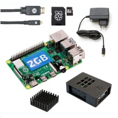 Raspberry Sada Zonepi Pi 4B/2GB, (SDHC karta 32GB + adaptér, Pi4 Model B, krabička, chladič, HDMI kabel, napájecí zdroj) Raspberry Sada Zonepi Pi 4B/2GB, (SDHC karta 32GB + adaptér, Pi4 Model B, krabička, chladič, HDMI kabel, napájecí zdroj)