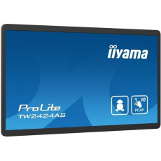 iiyama ProLite TW2424AS-B1, Projected Capacitive, 10 TP, Full HD, USB, USB-C, Ethernet, Android, black