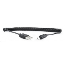 GEMBIRD Kabel MicroUSB - USB, 180cm, černá GEMBIRD Kabel MicroUSB - USB, 180cm, černá