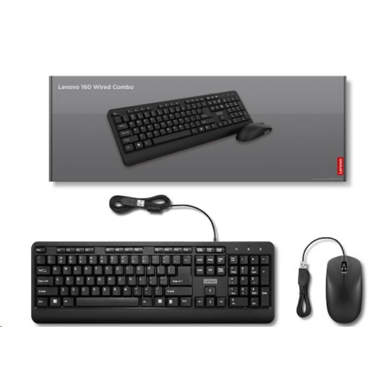 Lenovo 160 Wired  Keyboard - US