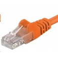 PREMIUMCORD Patch kabel UTP RJ45-RJ45 CAT5e 2m oranžová