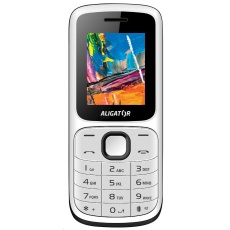 Aligator D210 Dual SIM, bílo-černý Aligator D210 Dual SIM, bílo-černý