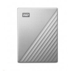 WD My Passport Ultra 2TB, Externí HDD, USB-C 3.0, stříbrná WD My Passport Ultra 2TB, Externí HDD, USB-C 3.0, stříbrná