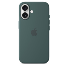 APPLE iPhone 16 Silicone Case with MagSafe - Lake Green APPLE iPhone 16 Silicone Case with MagSafe - Lake Green