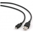 GEMBIRD Kabel USB 2.0 A-Micro B propojovací 1,8m (černý)