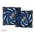 AKASA ventilátor ALUCIA SC12, 12cm fan