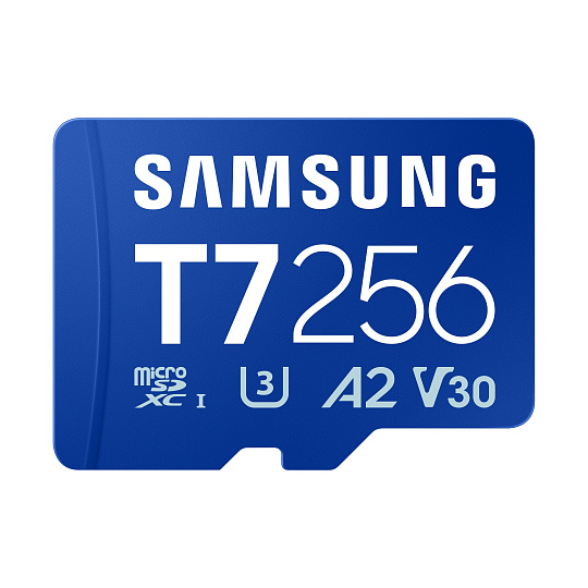 Samsung micro SD karta T7 -  256GB + USB adaptér