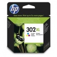 HP 302XL High Yield Tri-color Original Ink Cartridge, , F6U67AE