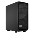 FRACTAL DESIGN skříň Meshify 2 Compact Black Solid, USB 3.1 Type-C, 2x USB 3.0, bez zdroje, mATX