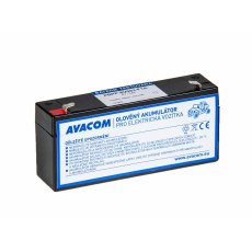 AVACOM náhradní baterie (olověný akumulátor) 6V 3Ah do vozítka Peg Pérego F1 AVACOM náhradní baterie (olověný akumulátor) 6V 3Ah do vozítka Peg Pérego F1