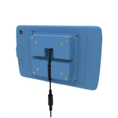 Zebra Expansion Back, Healthcare Plastic, blue Zebra Expansion Back, Healthcare Plastic, blue