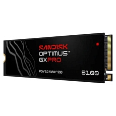 SANDISK SSD OPTIMUS GX PRO 8100 NVMe 1TB PCIe, Gen4, (R:14900, W:11000MB/s), bez chladiče