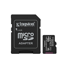 Kingston MicroSDXC karta 128GB microSDXC Industrial C10 A1 pSLC Card + SD Adapter