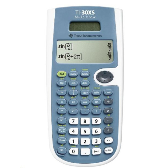 TEXAS Instrument kalkulačka - TI-30XS MV Vědecký kalkulátor TEXAS Instrument kalkulačka - TI-30XS MV Vědecký kalkulátor