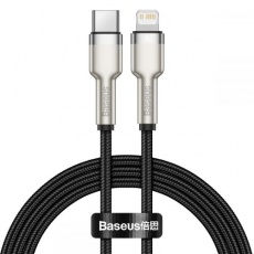 Baseus Cafule Series nabíjecí / datový kabel USB-C na Lightning PD 20W 2m, černá Baseus Cafule Series nabíjecí / datový kabel USB-C na Lightning PD 20W 2m, černá