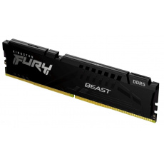 KINGSTON DIMM DDR5 16GB 6000MT/s CL40 FURY Beast Černá