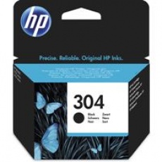 HP 304 Black Ink Cartridge (120 pages)