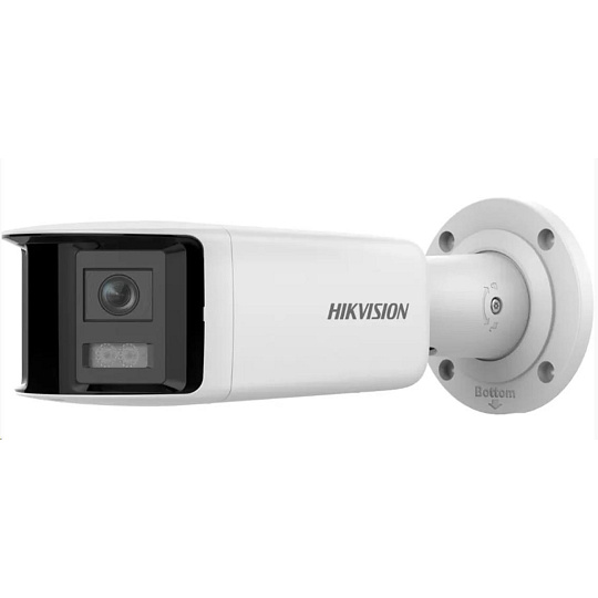 Hikvision DS-2CD2T46G2P-ISU/SL(2.8mm)(C), 4MPix IP AcuSense panoramatická kamera; IR 40m, WDR 120dB, Audio, Alarm, Mikro