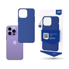 3mk ochranný kryt Matt Case pro Apple iPhone 14 Pro, Blueberry 3mk ochranný kryt Matt Case pro Apple iPhone 14 Pro, Blueberry