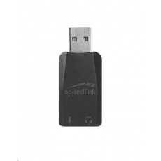 SPEED LINK zvuková karta externí VIGO USB Sound Card, černá