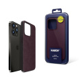 3mk HARDY MagFabric Case pro Apple iPhone 15 Pro Max, Mulberry