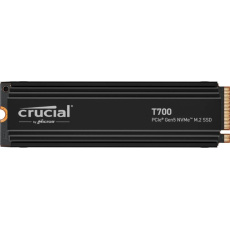 CRUCIAL SSD 1TB T700, M.2 2280, PCIe Gen5x4, R:11700/W:9500MB/s, Heatsink CRUCIAL SSD 1TB T700, M.2 2280, PCIe Gen5x4, R:11700/W:9500MB/s, Heatsink
