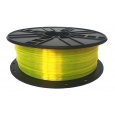 GEMBIRD Tisková struna (filament) PETG, 1,75mm, 1kg, žlutá