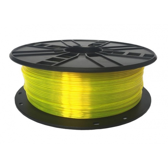 GEMBIRD Tisková struna (filament) PETG, 1,75mm, 1kg, žlutá