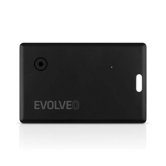 EVOLVEO TrackCard, Bluetooth lokátor s Apple Find My, černý EVOLVEO TrackCard, Bluetooth lokátor s Apple Find My, černý