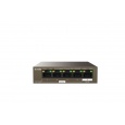 Tenda TEG1105PD - 5-port PoE PD Gigabit Ethernet Switch, 1x PoE IN, 4x PoE OUT, Kov, Fanless