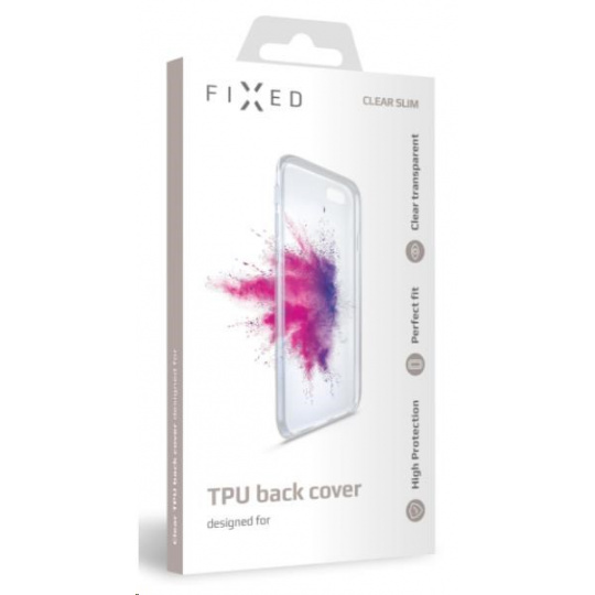 FIXED gelový zadní kryt pro Samsung Galaxy S20 FE/FE 5G, čirá