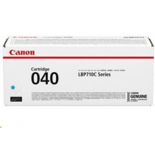 Canon TONER  CRG-040HC azurová pro i-SENSYS LBP712Cx, LBP710Cx, imageCLASS LBP712Cdn (10000 str.)