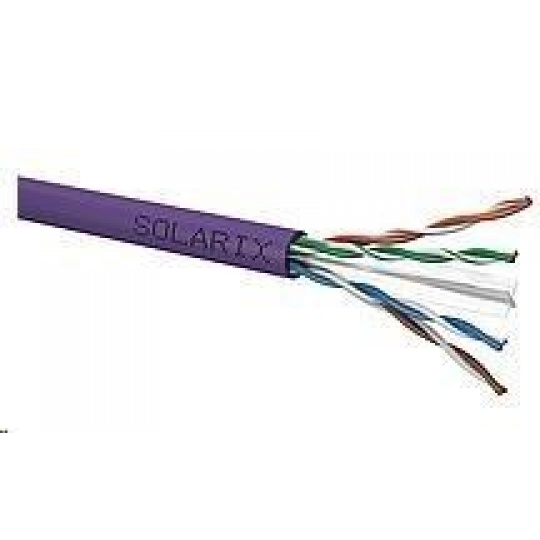 Instalační kabel Solarix UTP, Cat6, drát, LSOH, box 305m SXKD-6-UTP-LSOH