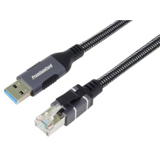 PremiumCord Ethernetový kabel USB3.2 na LAN RJ45 10/100/1000, 2m