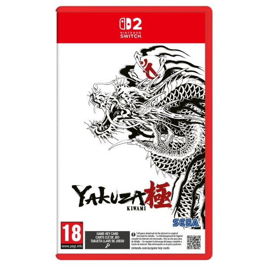 NSW2 hra Yakuza Kiwami (Game-key card)