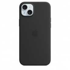 APPLE iPhone 15 Plus Silicone Case with MagSafe - Black