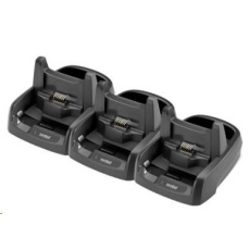 Zebra baterie charging station, 3 slots Zebra baterie charging station, 3 slots