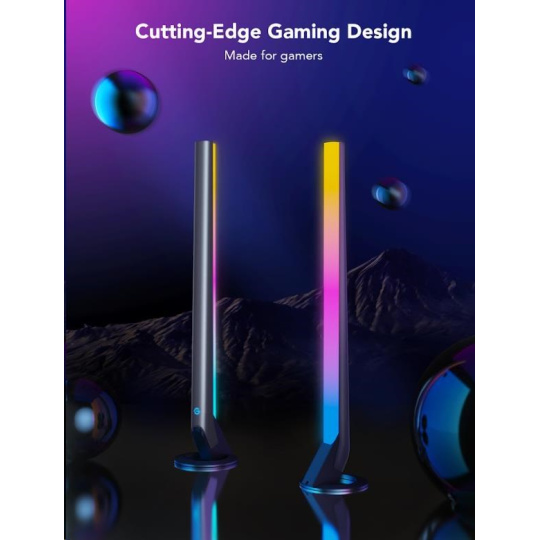 Govee Smart Gaming WiFi LED Panely + Smart Dual ovladač White