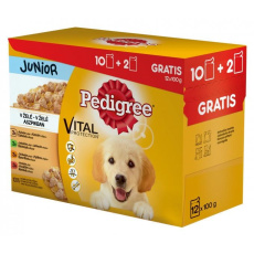 Kap.PEDIGREE Junior v zele 12x100g Kap.PEDIGREE Junior v zele 12x100g