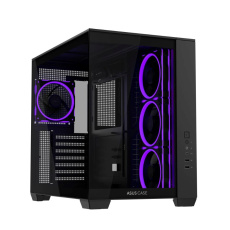 ASUS Case A32 PLUS TG ARGB, ATX, Průhledná bočnice, 4x 120mm ARGB Fan, Černá ASUS Case A32 PLUS TG ARGB, ATX, Průhledná bočnice, 4x 120mm ARGB Fan, Černá