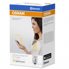 OSRAM SMART+ HomeKit Filament Classic E27 DIM Bluetooth 240V 5,5W (krabička 1ks) 20000h OSRAM SMART+ HomeKit Filament Classic E27 DIM Bluetooth 240V 5,5W (krabička 1ks) 20000h