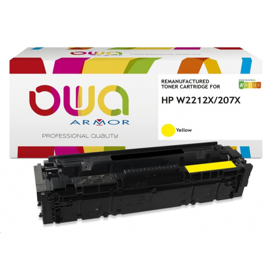 OWA Armor toner pro HP W2212X,žlutý,2450st.