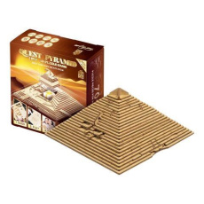 EscapeWelt 3D dřevěná skládačka hlavolamu Pyramida EscapeWelt 3D dřevěná skládačka hlavolamu Pyramida